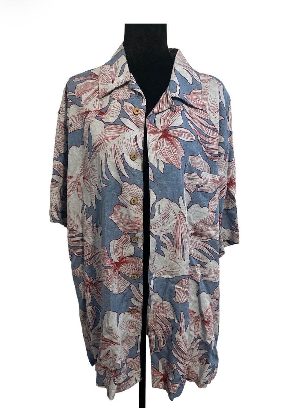 VINTAGE 90’s Havana Jacks Cafe 100% RAYON Hawaiian Size L